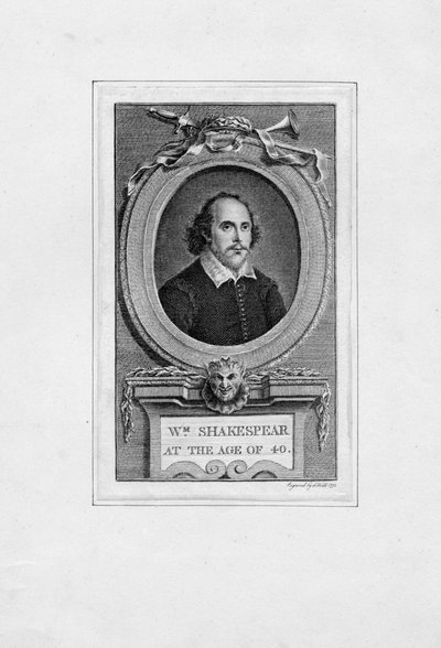 Engraved Portrait by John Hall